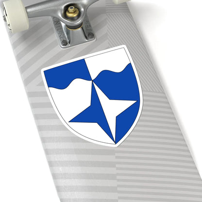 Lasnamäe linnaosa vapp (Estonia) (Coat of Arms) STICKER Vinyl Kiss-Cut Decal - The Sticker Space