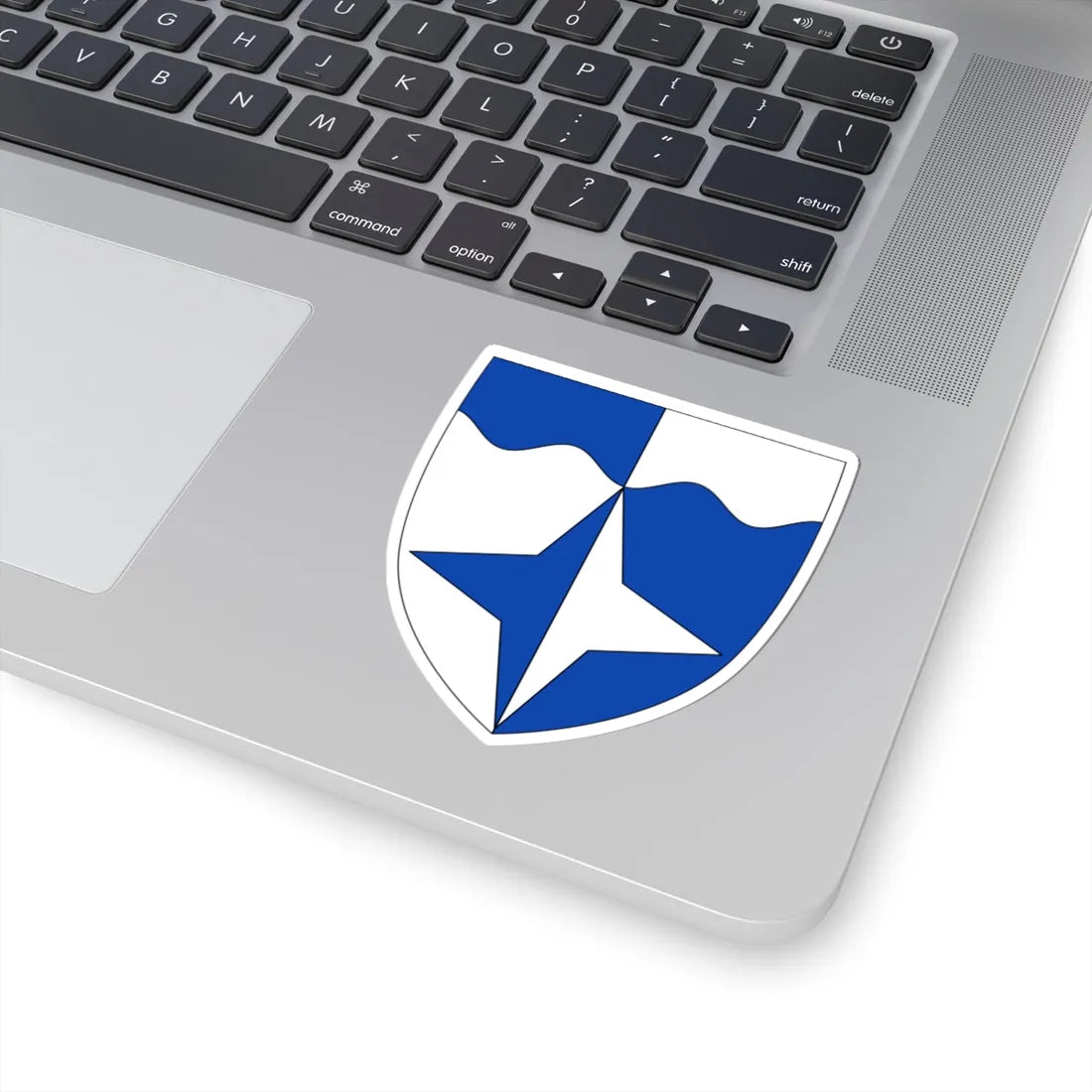 Lasnamäe linnaosa vapp (Estonia) (Coat of Arms) STICKER Vinyl Kiss-Cut Decal - The Sticker Space