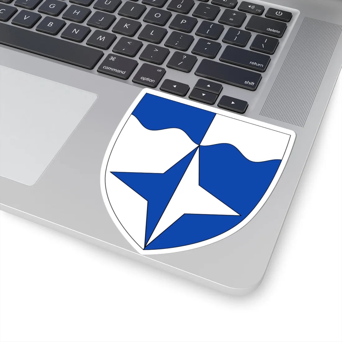 Lasnamäe linnaosa vapp (Estonia) (Coat of Arms) STICKER Vinyl Kiss-Cut Decal - The Sticker Space