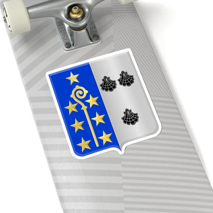 Lasne wapen (Belgium) (Coat of Arms) STICKER Vinyl Kiss-Cut Decal - The Sticker Space