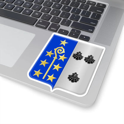 Lasne wapen (Belgium) (Coat of Arms) STICKER Vinyl Kiss-Cut Decal - The Sticker Space