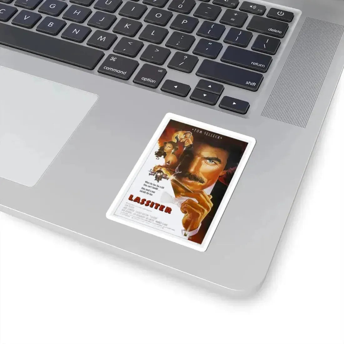 Lassiter 1984 Movie Poster - STICKER Vinyl Kiss-Cut Decal - The Sticker Space