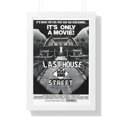 LAST HOUSE ON DEAD END STREET 1973 - Framed Movie Poster - The Sticker Space