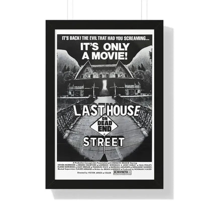 LAST HOUSE ON DEAD END STREET 1973 - Framed Movie Poster - The Sticker Space