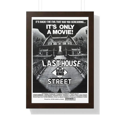 LAST HOUSE ON DEAD END STREET 1973 - Framed Movie Poster - The Sticker Space