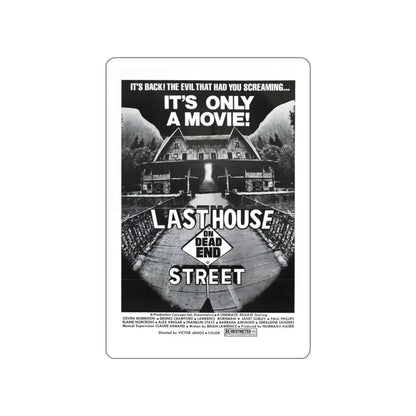 LAST HOUSE ON DEAD END STREET 1973 Movie Poster STICKER Vinyl Die-Cut Decal - The Sticker Space