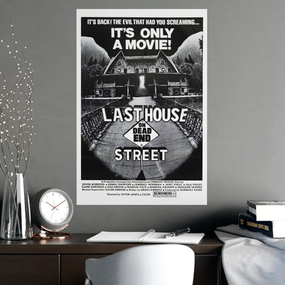 LAST HOUSE ON DEAD END STREET 1973 - Paper Movie Poster-The Sticker Space
