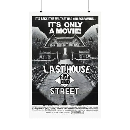 LAST HOUSE ON DEAD END STREET 1973 - Paper Movie Poster 24″ x 36″ Matte - The Sticker Space