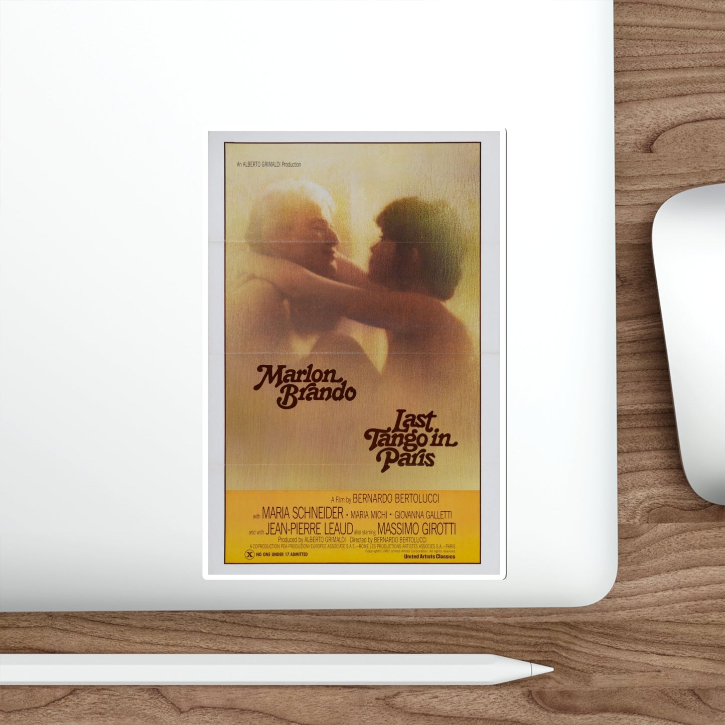 Last Tango in Paris 1974 Movie Poster STICKER Vinyl Die-Cut Decal-The Sticker Space