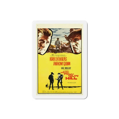Last Train from Gun Hill 1959 Movie Poster Refrigerator Magnet 2 Inch - The Sticker Space