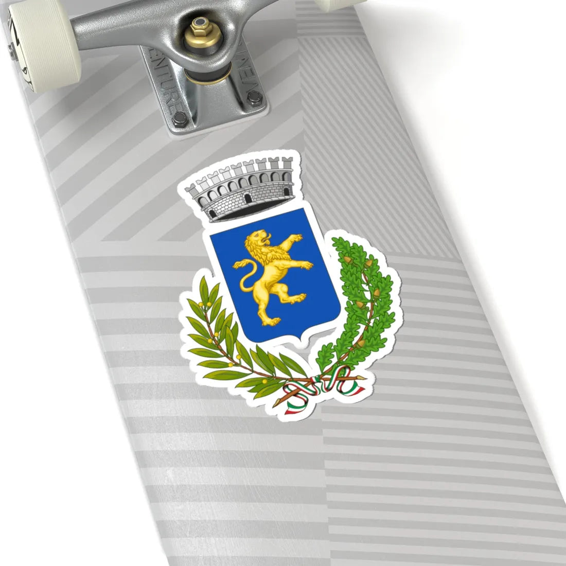Lastebasse-Stemma (Italy) (Coat of Arms) STICKER Vinyl Kiss-Cut Decal - The Sticker Space