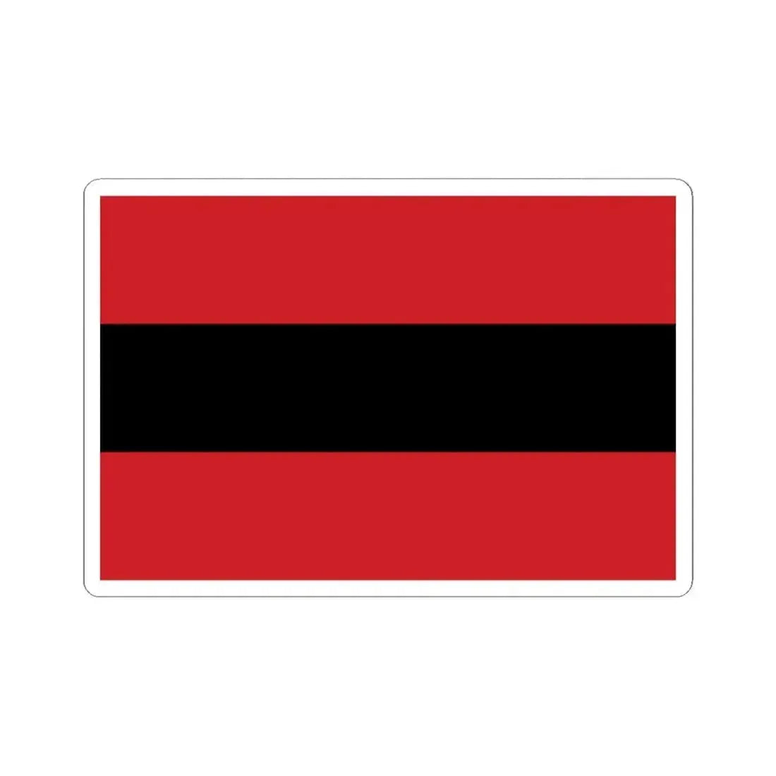 Latin usually Albanian Merchant Flag 1453-1793 (Albania) STICKER Vinyl Kiss-Cut Decal 2 Inch White - The Sticker Space