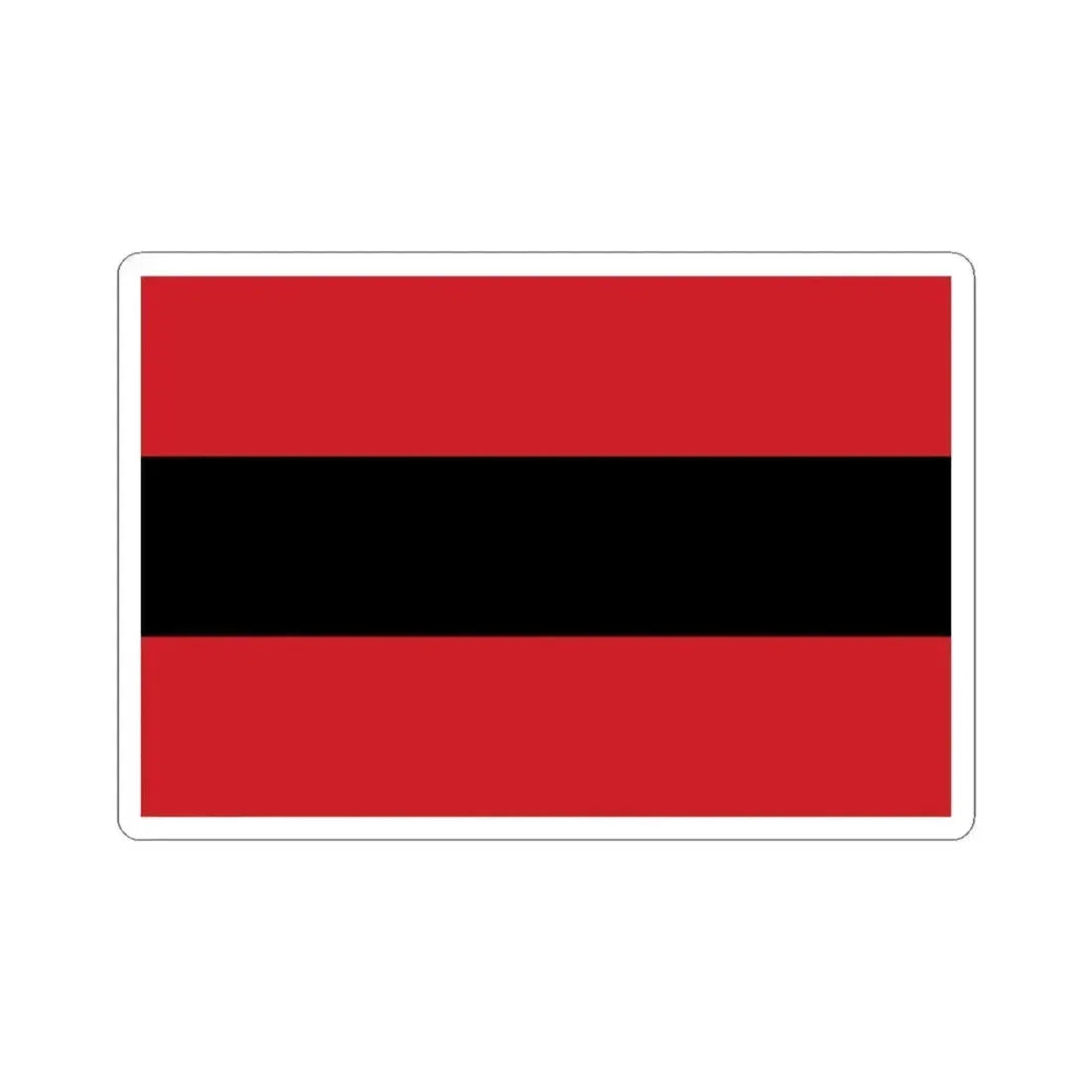 Latin usually Albanian Merchant Flag 1453-1793 (Albania) STICKER Vinyl Kiss-Cut Decal 3 Inch White - The Sticker Space