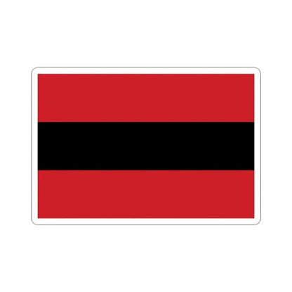 Latin usually Albanian Merchant Flag 1453-1793 (Albania) STICKER Vinyl Kiss-Cut Decal 3 Inch White - The Sticker Space