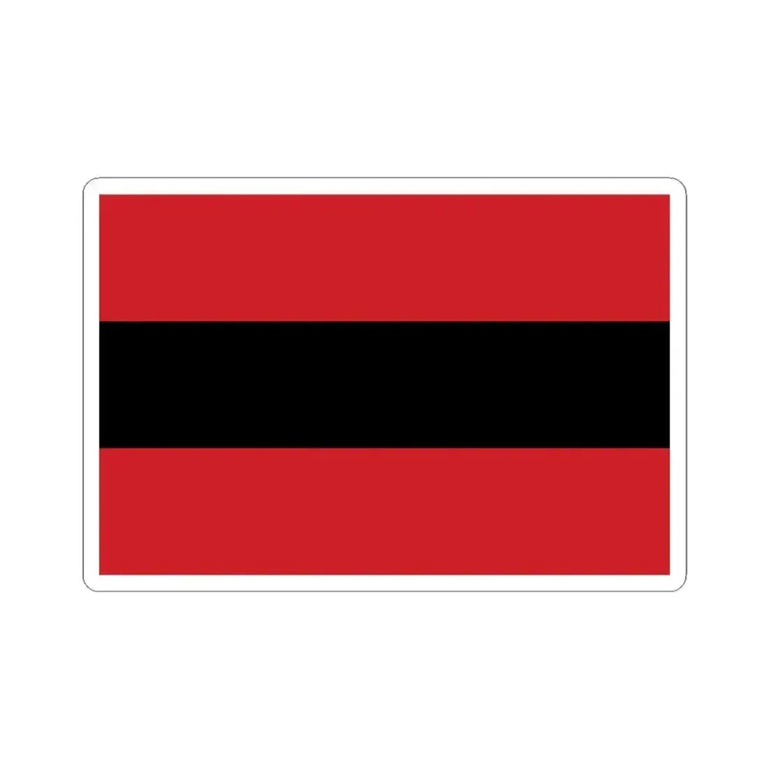 Latin usually Albanian Merchant Flag 1453-1793 (Albania) STICKER Vinyl Kiss-Cut Decal 4 Inch White - The Sticker Space