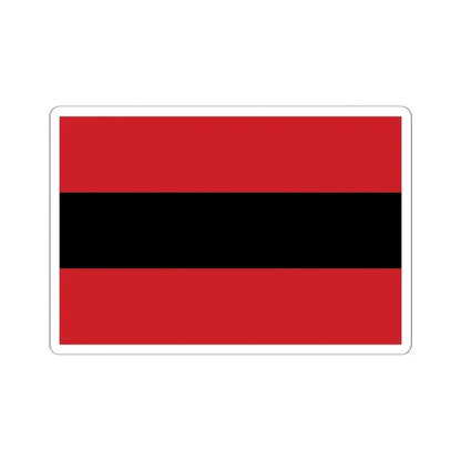 Latin usually Albanian Merchant Flag 1453-1793 (Albania) STICKER Vinyl Kiss-Cut Decal 6 Inch White - The Sticker Space