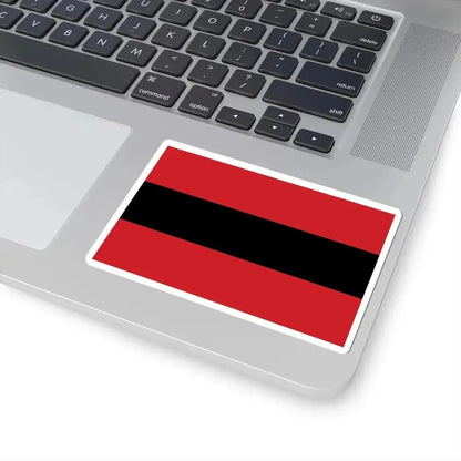 Latin usually Albanian Merchant Flag 1453-1793 (Albania) STICKER Vinyl Kiss-Cut Decal - The Sticker Space