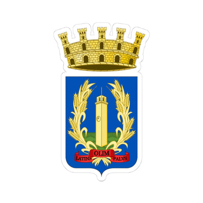 Latina-Stemma (Italy) (Coat of Arms) STICKER Vinyl Kiss-Cut Decal - The Sticker Space
