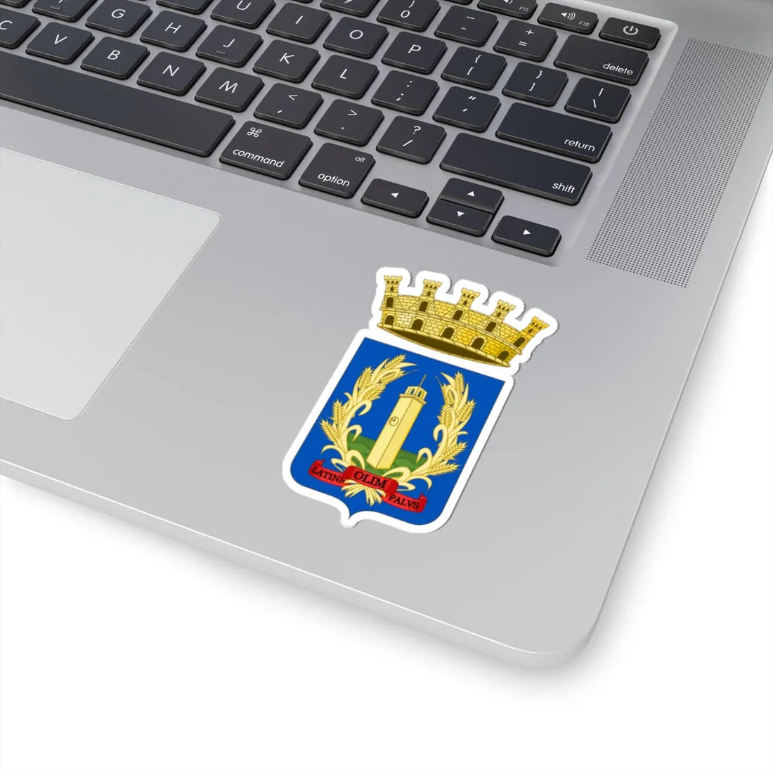 Latina-Stemma (Italy) (Coat of Arms) STICKER Vinyl Kiss-Cut Decal - The Sticker Space