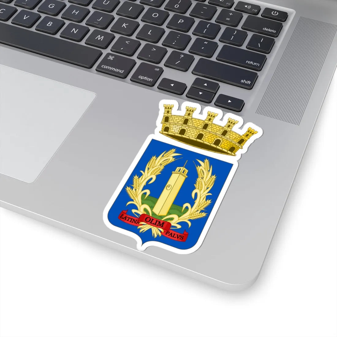 Latina-Stemma (Italy) (Coat of Arms) STICKER Vinyl Kiss-Cut Decal - The Sticker Space