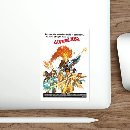 Latitude Zero 1969 Movie Poster STICKER Vinyl Die-Cut Decal-The Sticker Space