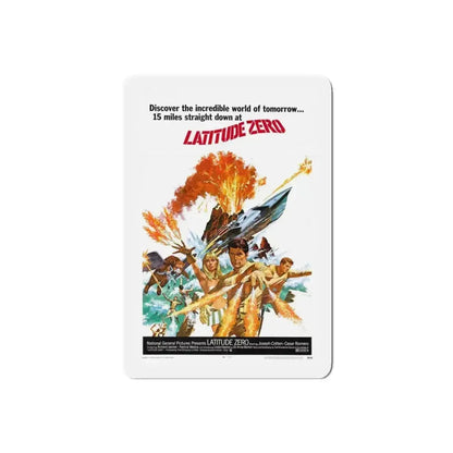 LATITUDE ZERO (2) 1969 Movie Poster - Refrigerator Magnet - The Sticker Space