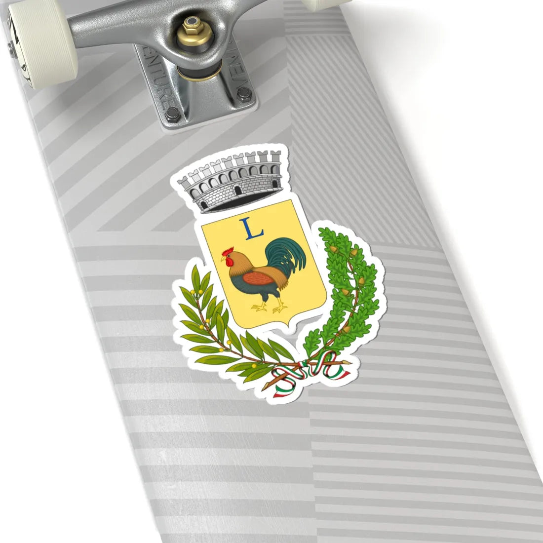 Lattarico-Stemma (Italy) (Coat of Arms) STICKER Vinyl Kiss-Cut Decal - The Sticker Space