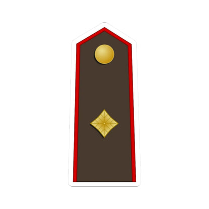 Latvia Army OF 3 (Latvia) (Military Rank) STICKER Vinyl Kiss-Cut Decal 2 Inch White - The Sticker Space