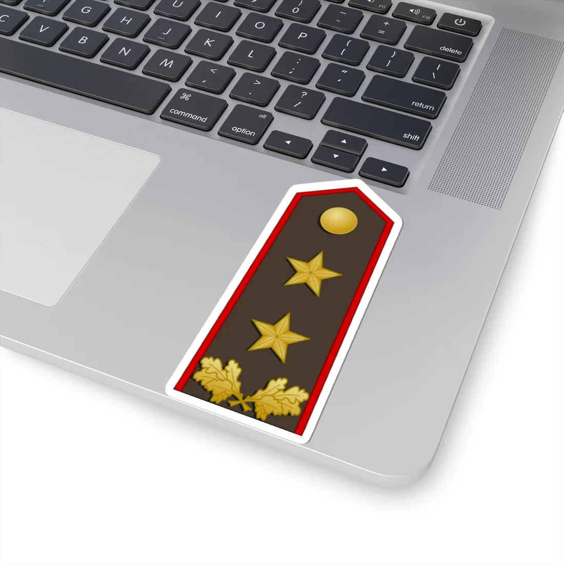 Latvia Army OF 7 (Latvia) (Military Rank) STICKER Vinyl Kiss-Cut Decal - The Sticker Space