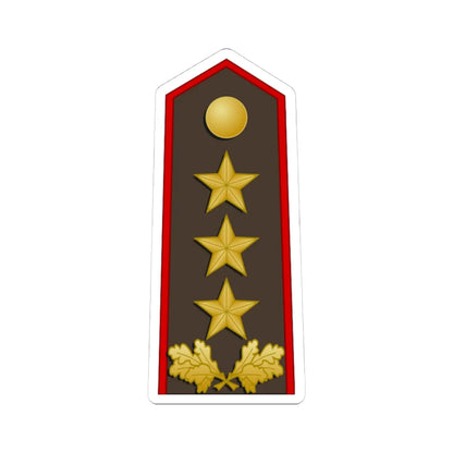 Latvia Army OF 8 (Latvia) (Military Rank) STICKER Vinyl Kiss-Cut Decal - The Sticker Space