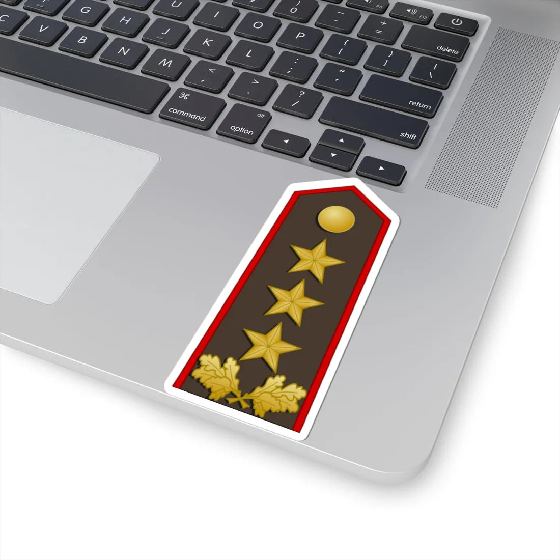 Latvia Army OF 8 (Latvia) (Military Rank) STICKER Vinyl Kiss-Cut Decal - The Sticker Space