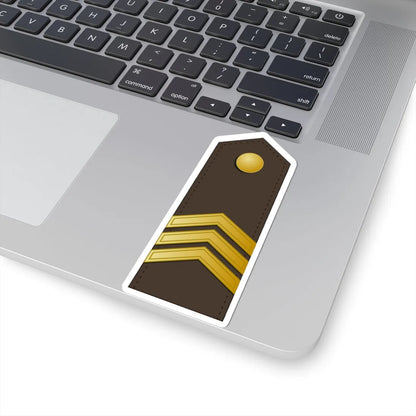 Latvia Army OR 5 (Latvia) (Military Rank) STICKER Vinyl Kiss-Cut Decal - The Sticker Space