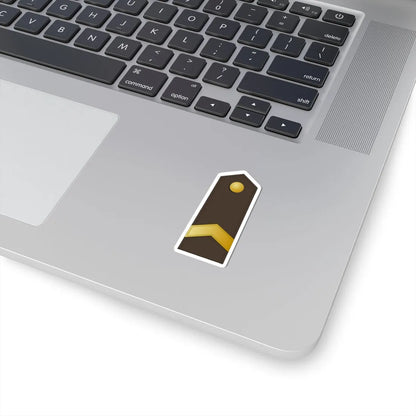 Latvia Army OR 6 (Latvia) (Military Rank) STICKER Vinyl Kiss-Cut Decal - The Sticker Space