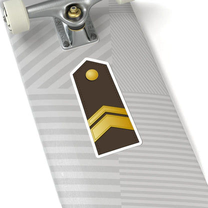 Latvia Army OR 7 (Latvia) (Military Rank) STICKER Vinyl Kiss-Cut Decal - The Sticker Space