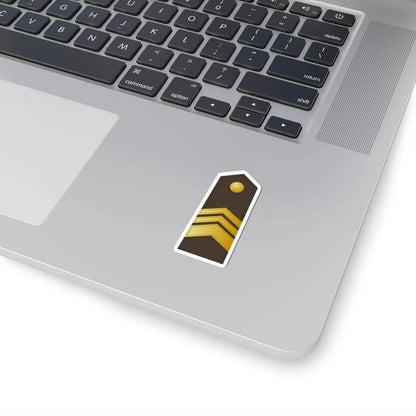 Latvia Army OR 8 (Latvia) (Military Rank) STICKER Vinyl Kiss-Cut Decal - The Sticker Space