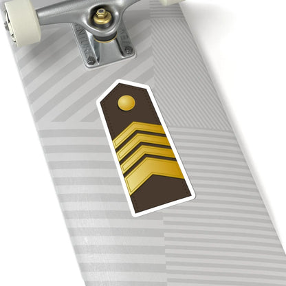 Latvia Army OR 9 (Latvia) (Military Rank) STICKER Vinyl Kiss-Cut Decal - The Sticker Space