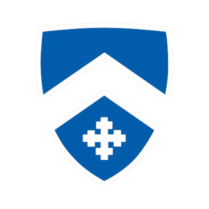 Latymer Upper School coat of arms (England) (Coat of Arms) STICKER Vinyl Kiss-Cut Decal 3 Inch White - The Sticker Space