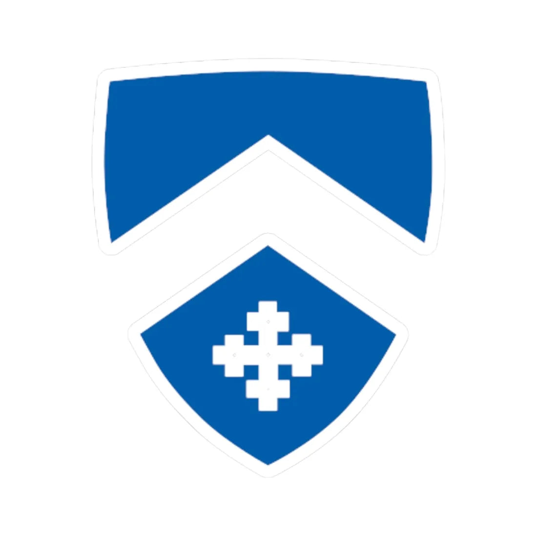 Latymer Upper School coat of arms (England) (Coat of Arms) STICKER Vinyl Kiss-Cut Decal 6 Inch White - The Sticker Space