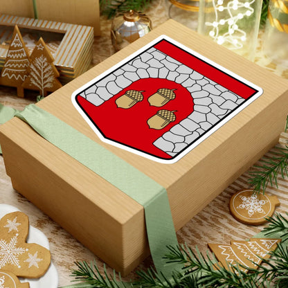 Lauberes pagasta ģerbonis (Latvia) (Coat of Arms) STICKER Vinyl Kiss-Cut Decal - The Sticker Space