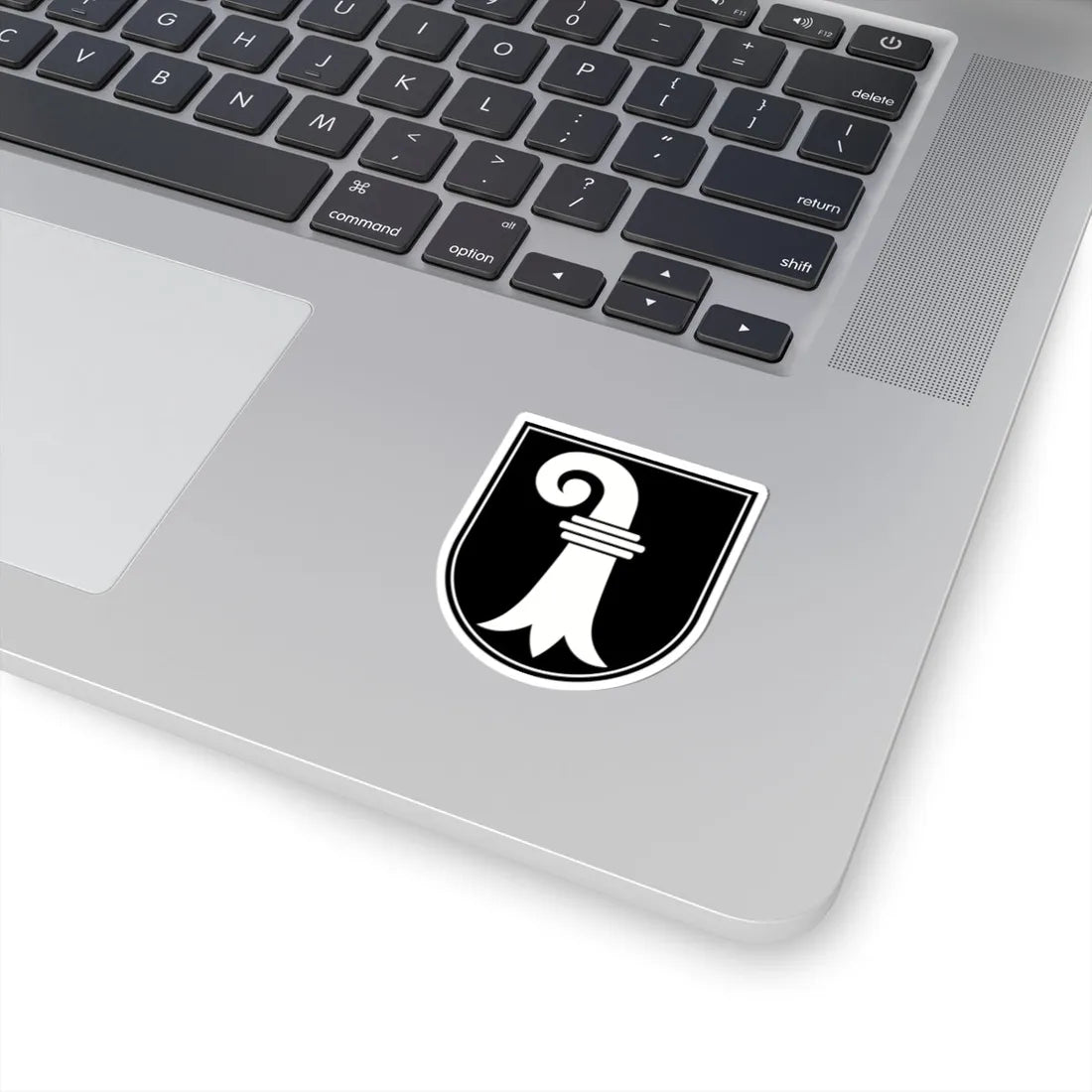Laufen BL-coat of arms (Switzerland) (Coat of Arms) STICKER Vinyl Kiss-Cut Decal - The Sticker Space