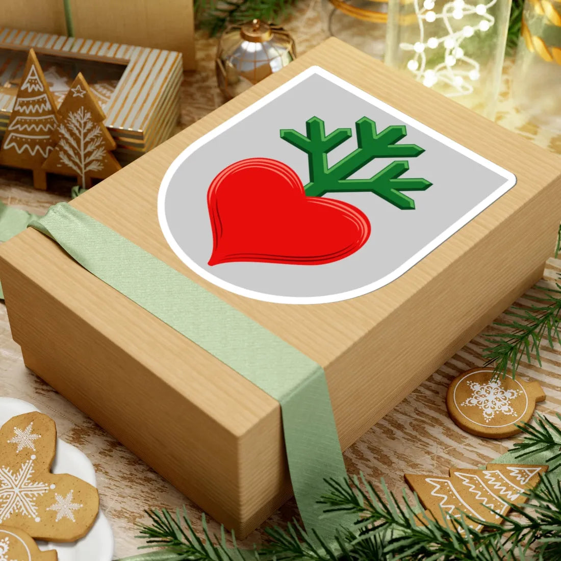 Laukaa.vaakuna (Finland) (Coat of Arms) STICKER Vinyl Kiss-Cut Decal - The Sticker Space