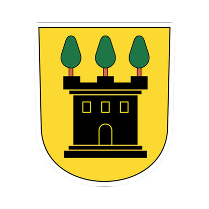 Laupen coat of arms (Switzerland) (Coat of Arms) STICKER Vinyl Kiss-Cut Decal 2 Inch White - The Sticker Space