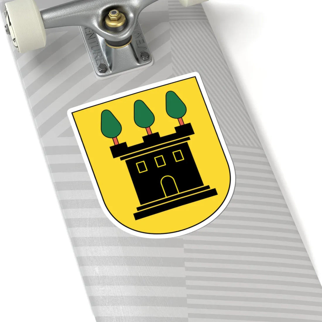 Laupen coat of arms (Switzerland) (Coat of Arms) STICKER Vinyl Kiss-Cut Decal - The Sticker Space