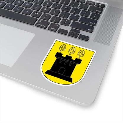 Laupen-ZH-blazon (Switzerland) (Coat of Arms) STICKER Vinyl Kiss-Cut Decal - The Sticker Space