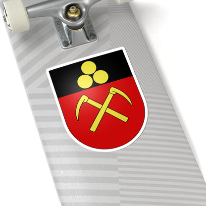 Lausen-coat of arms (Switzerland) (Coat of Arms) STICKER Vinyl Kiss-Cut Decal - The Sticker Space