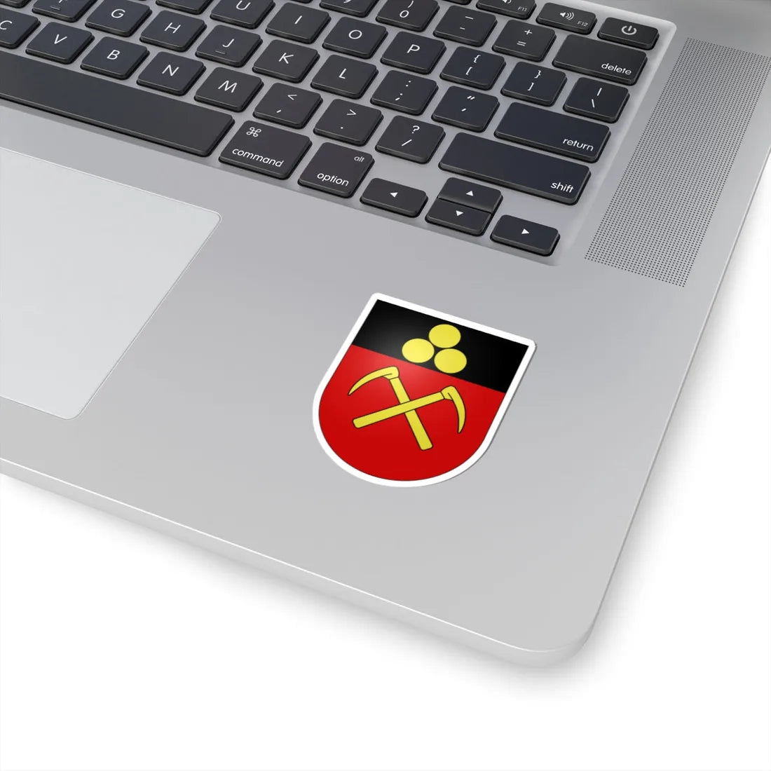 Lausen-coat of arms (Switzerland) (Coat of Arms) STICKER Vinyl Kiss-Cut Decal - The Sticker Space
