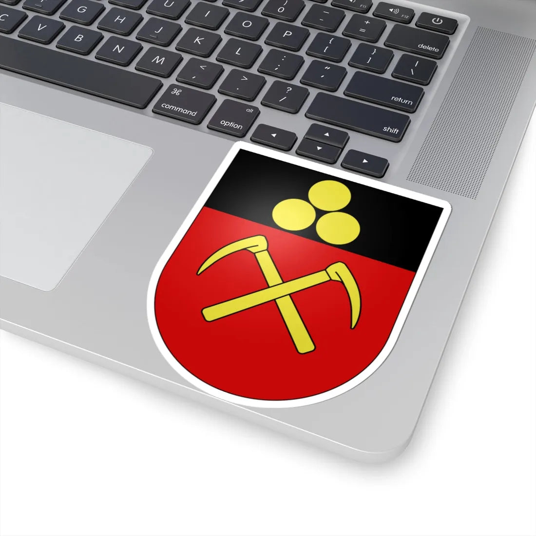 Lausen-coat of arms (Switzerland) (Coat of Arms) STICKER Vinyl Kiss-Cut Decal - The Sticker Space