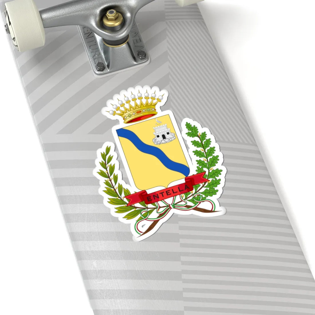 Lavagna-Stemma (Italy) (Coat of Arms) STICKER Vinyl Kiss-Cut Decal - The Sticker Space