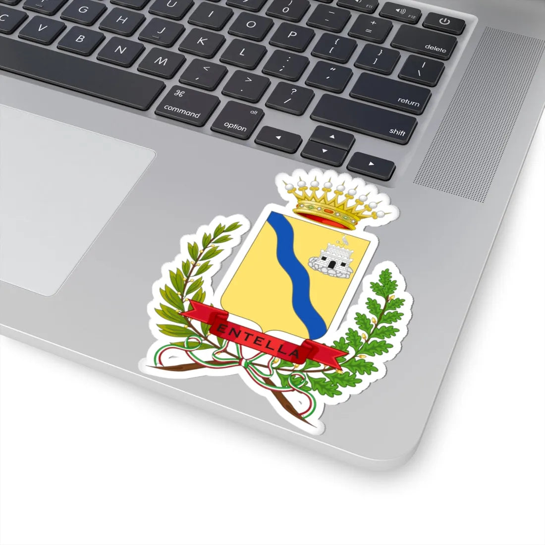Lavagna-Stemma (Italy) (Coat of Arms) STICKER Vinyl Kiss-Cut Decal - The Sticker Space