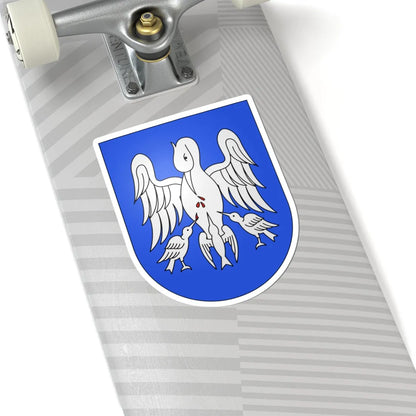 Lavertezzo-coat of arms (Switzerland) (Coat of Arms) STICKER Vinyl Kiss-Cut Decal - The Sticker Space